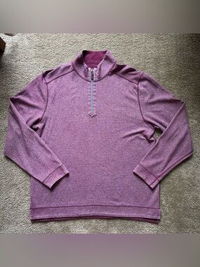 Tommy Bahama Reversible Quarter Zip Sweatshirt